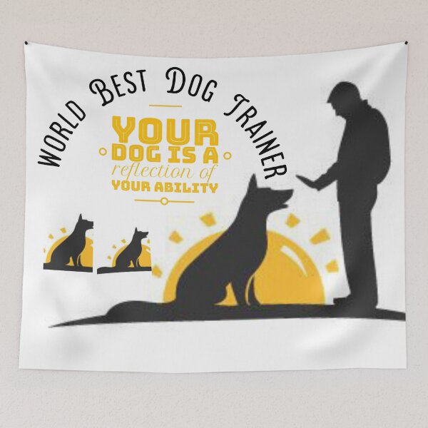 Item preview, Work Best Dog Trainer designed and sold by KAMRAN HASSAN.