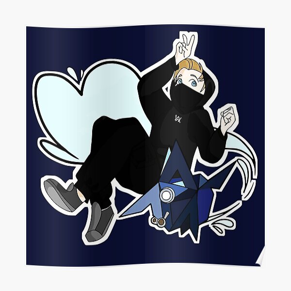 alan wallker artwork Poster