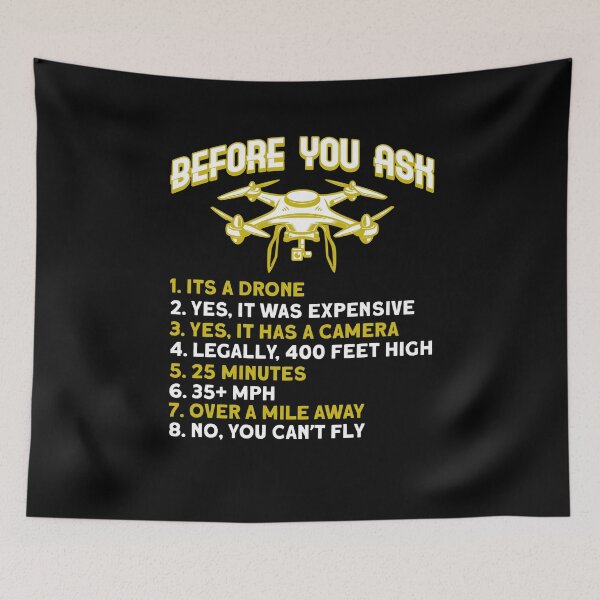 Item preview, Funny Drone Quotes Design designed and sold by BLake77777.
