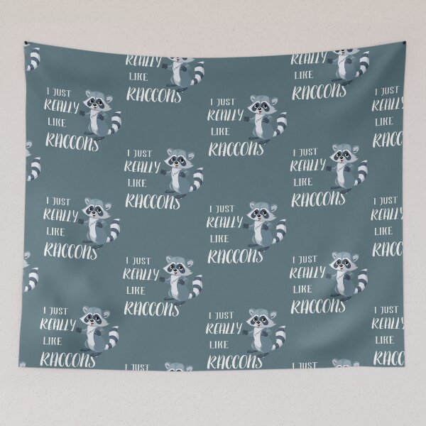 Item preview, I JUST REALLY LIKE RACCOON designed and sold by khleal.
