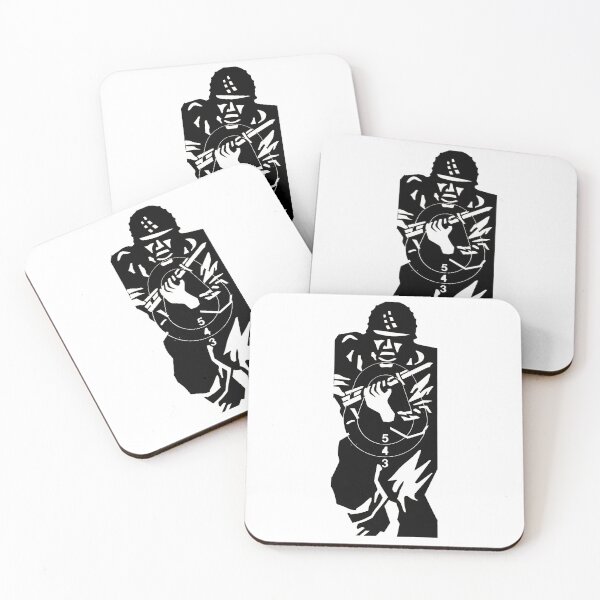 Item preview, CHARGING SHOOTING TARGET11 - BLACK designed and sold by ammo-shop.