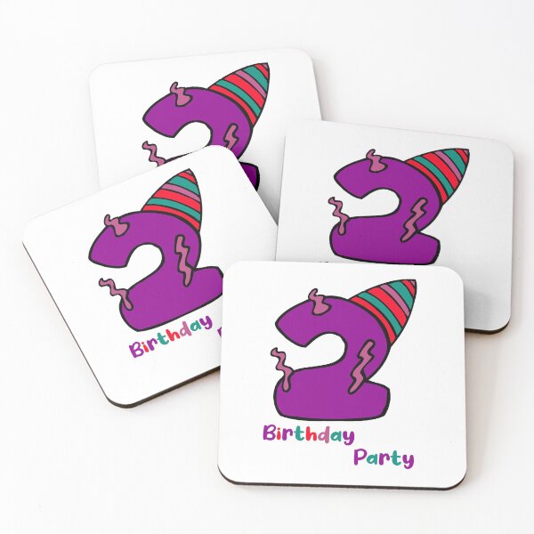 Item preview, Two Year Old Baby Birthday designed and sold by ProhibitionStickers.