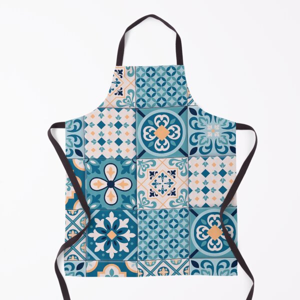 Item preview, Blue Mosaic Tiles Moroccan Arabesque designed and sold by ZaydounStark.