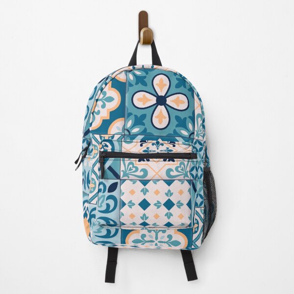 Item preview, Blue Mosaic Tiles Moroccan Arabesque designed and sold by ZaydounStark.