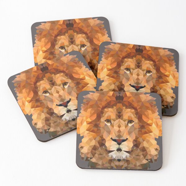 Item preview, Low Poly Lion designed and sold by yellowideas.