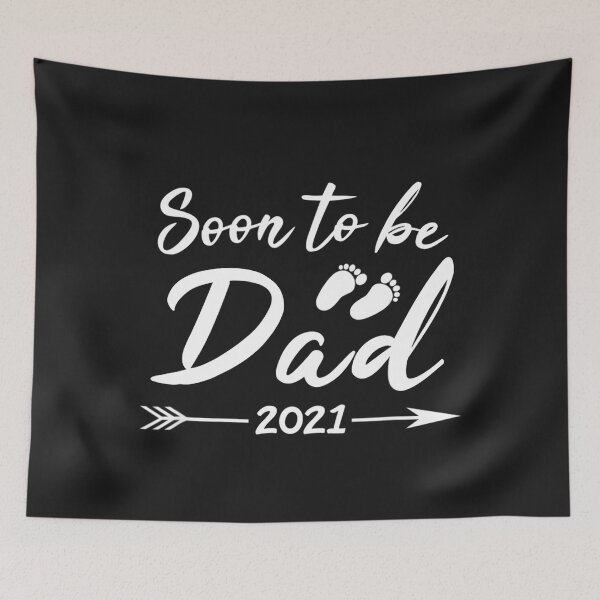 Item preview, Men's Soon To Be Daddy 2021 Pregnancy Announcement designed and sold by MertieStark.