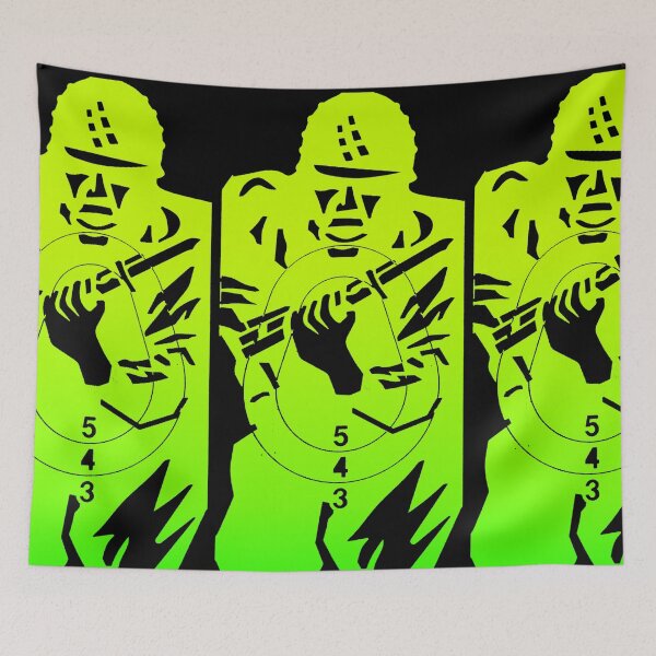 Item preview, CHARGING SHOOTING TARGET11 - GREEN YELLOW designed and sold by ammo-shop.