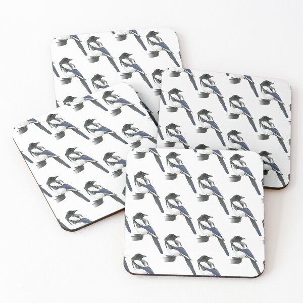 Item preview, Magpie Garden Bird Illustration designed and sold by BijouArt.