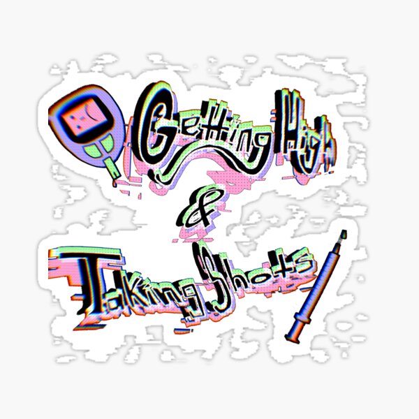 diabetic agenda - pastel Sticker