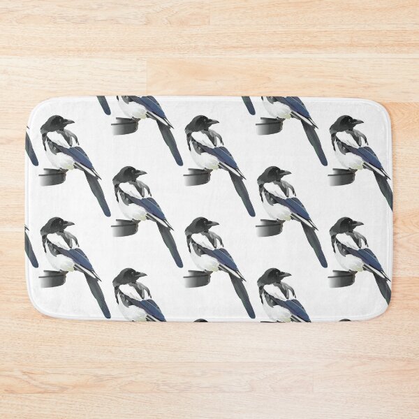 Item preview, Magpie Garden Bird Illustration designed and sold by BijouArt.