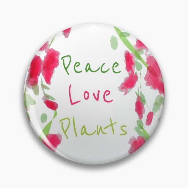 Aperçu de l'œuvre Paix, Amour, Plantes - Plante Chenille Rose créée et vendue par Michelebuttons.