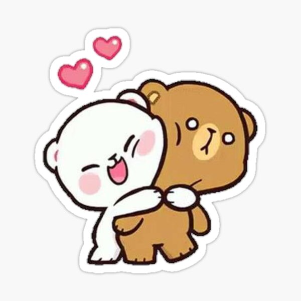 Lait et moka Sticker
