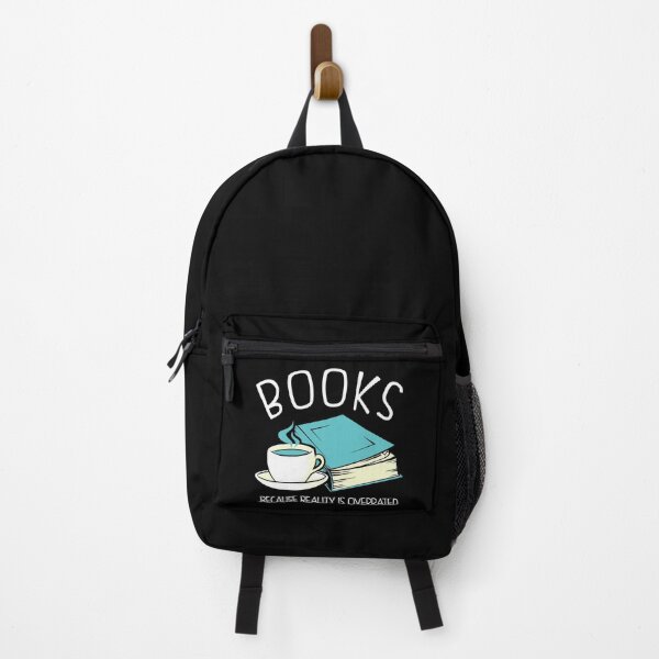 Item preview, Books Because Reality Is Overrated Funny designed and sold by KsuAnn.