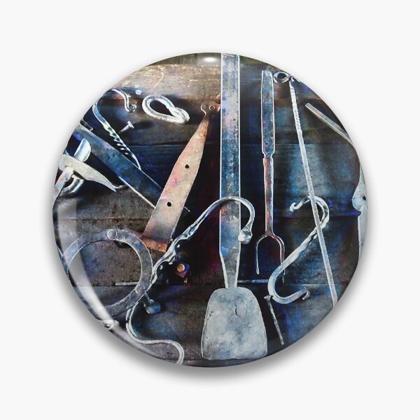 Item preview, Blacksmith Tools on Table designed and sold by Susan Savad.