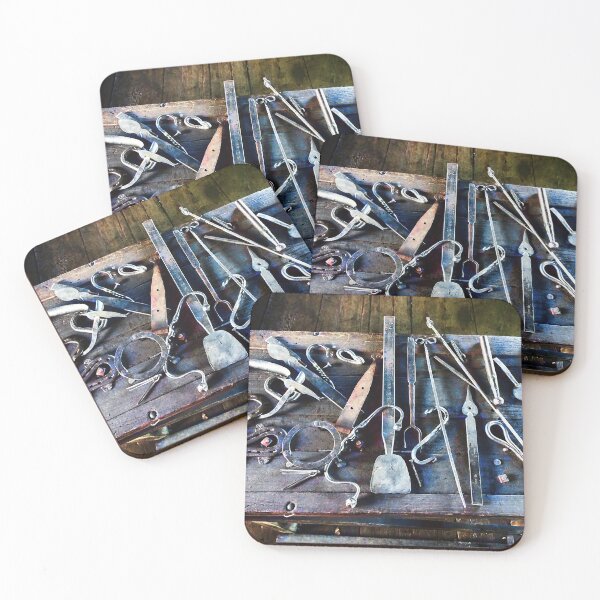 Item preview, Blacksmith Tools on Table designed and sold by Susan Savad.