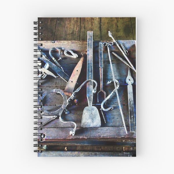 Item preview, Blacksmith Tools on Table designed and sold by Susan Savad.