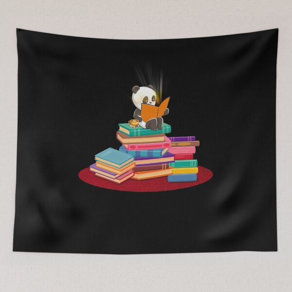 Item preview, Panda Reading Books designed and sold by BLake77777.