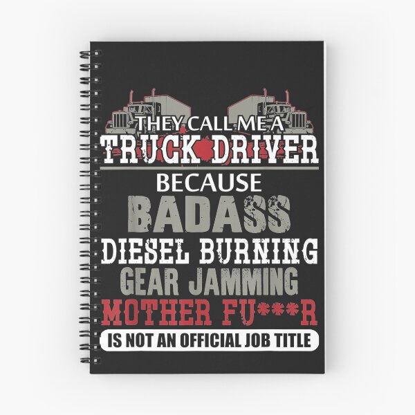 Item preview, Men's They call me a Truck Driver badass burning designed and sold by MertieStark.