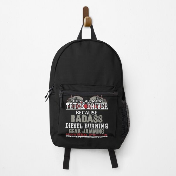 Item preview, Men's They call me a Truck Driver badass burning designed and sold by MertieStark.