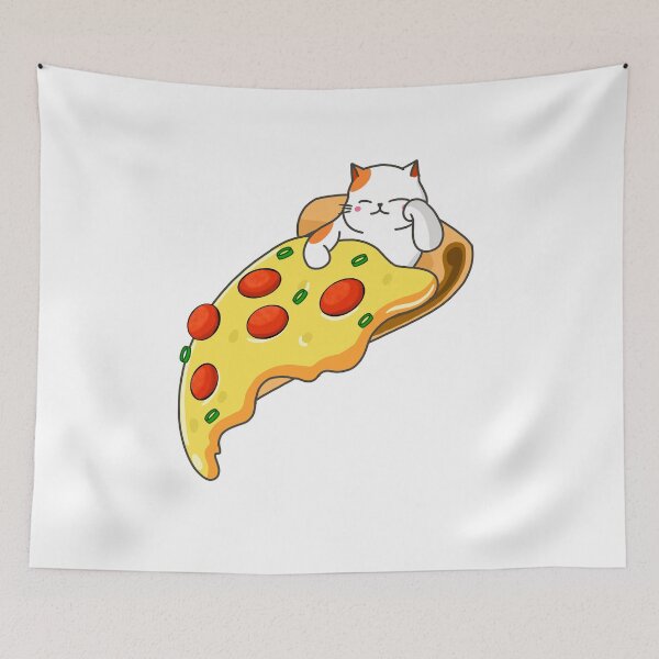 Item preview, Cat and Pizza designed and sold by Kimprut.