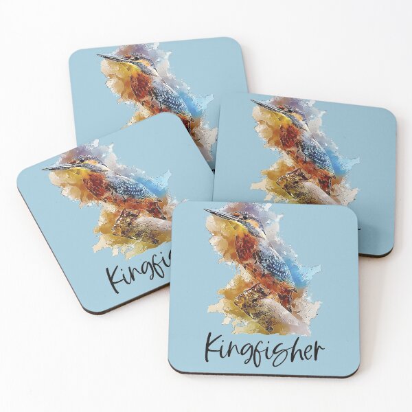 Item preview,  Kingfisher Bird- Wildlife-Nature designed and sold by DiensDesign.