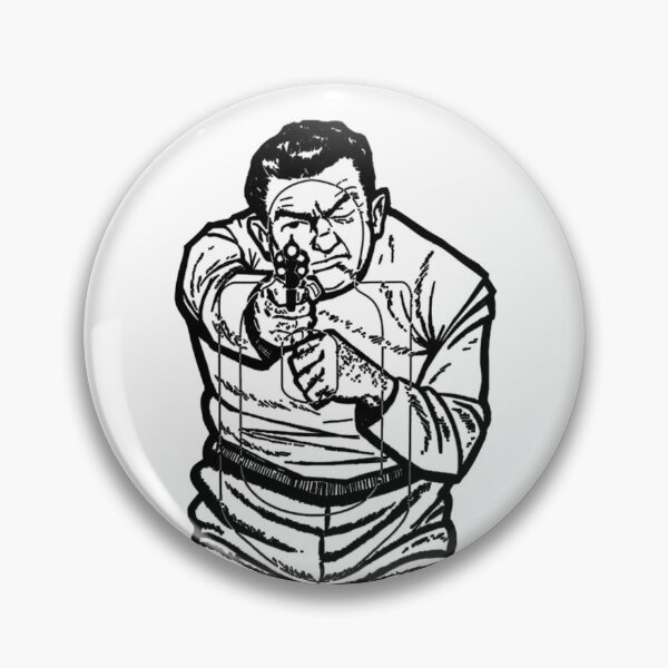 Item preview, THE THUG - CLASSIC SHOOTING TARGET designed and sold by ammo-shop.