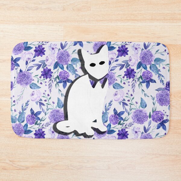 Item preview, Floral Cat in Flowers Popoki 711 designed and sold by VinBasis.