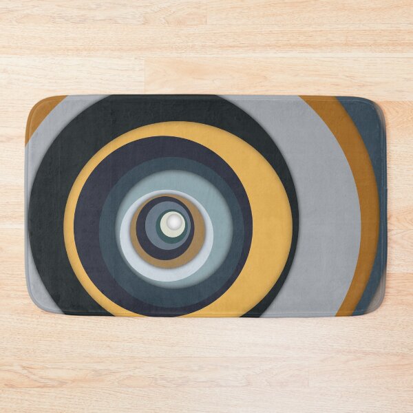 Item preview, Aesthetic Abstract Geometric Circle Optical Illusion Style Pattern designed and sold by Caroline Laursen.