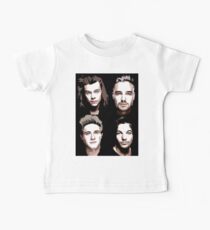 group vector portrait Baby Tee