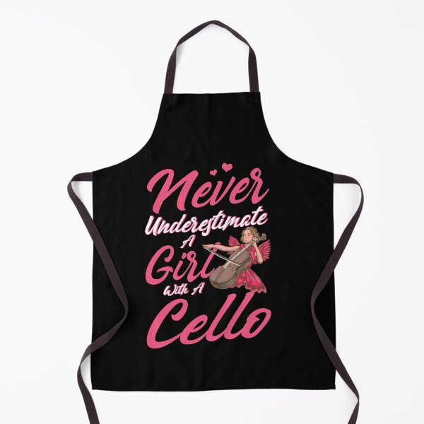 Item preview, Never Underestimate a Girl with a Cello designed and sold by BLake77777.