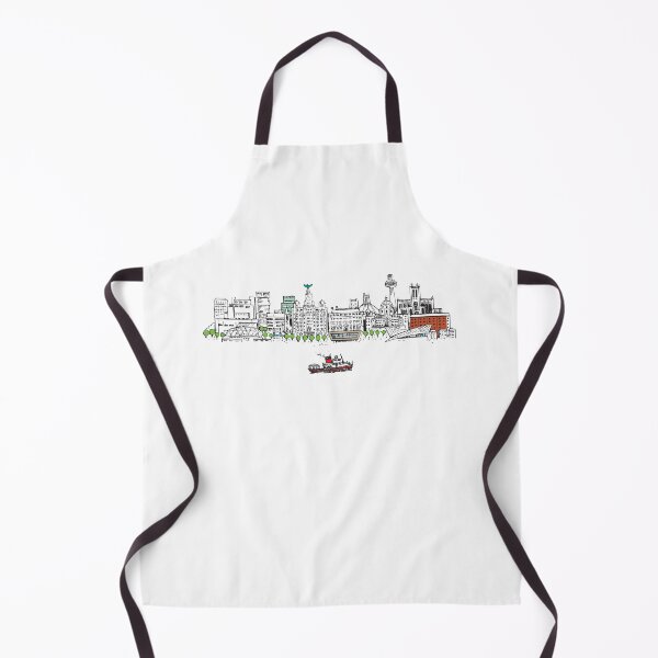 Item preview, Liverpool Skyline, Illustrated Tribute designed and sold by FoleyPottery.
