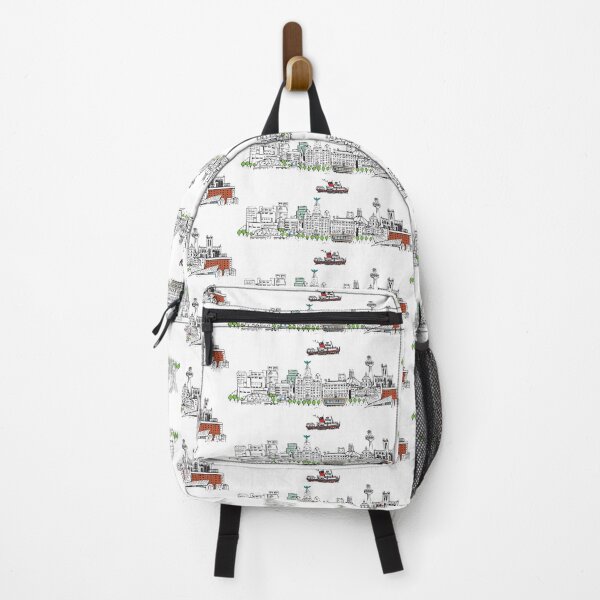 Item preview, Liverpool Skyline, Illustrated Tribute designed and sold by FoleyPottery.