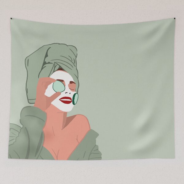 Item preview, Skincare Routine. Happy Moment - Self Care Collection  designed and sold by Elena González Álvarez.