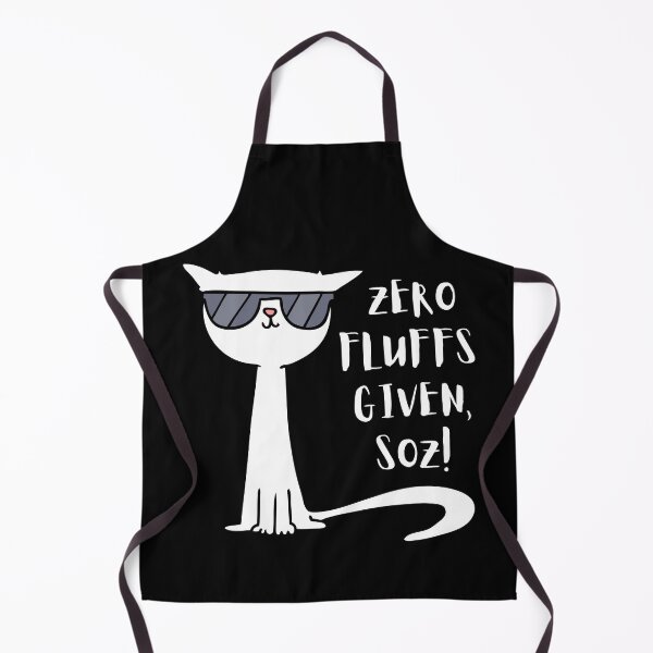 Item preview, Zero Fluffs Given, Soz! (White graphic, text). designed and sold by JellyBeenzz.