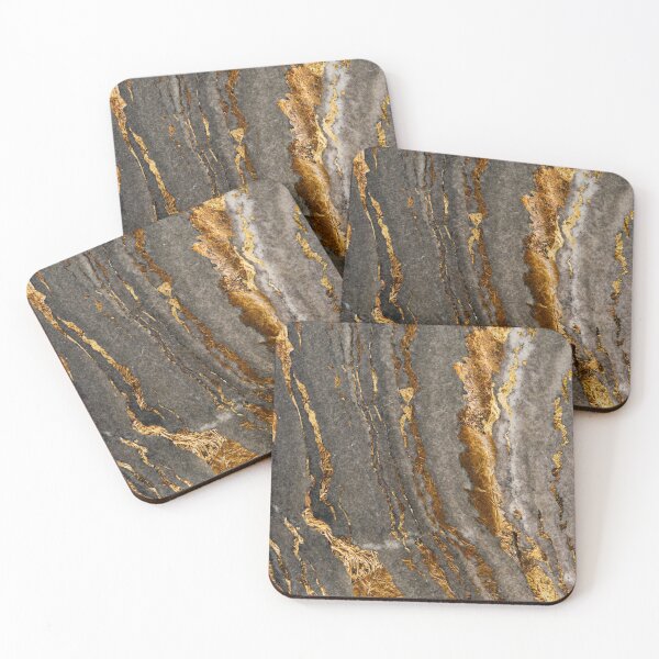 Item preview, Gold Brown Chocolate Marble designed and sold by ZaydounStark.