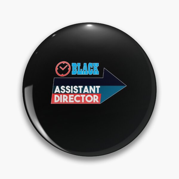 Item preview, Black assistant director designed and sold by hicham4you.