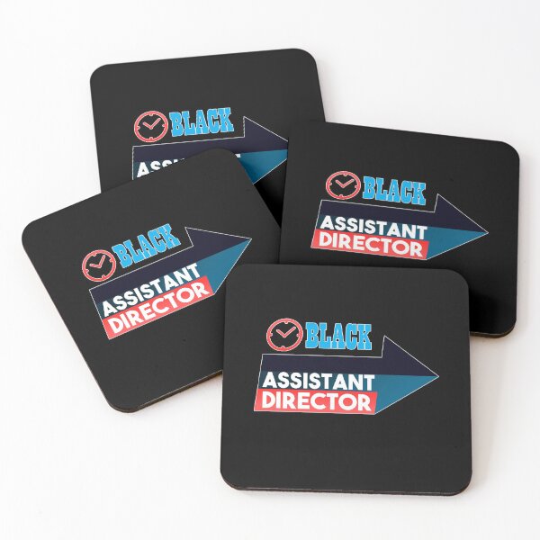 Item preview, Black assistant director designed and sold by hicham4you.