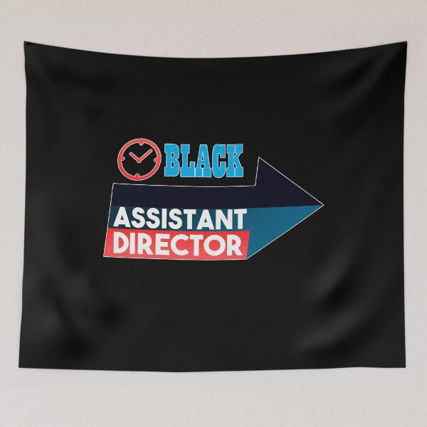 Item preview, Black assistant director designed and sold by hicham4you.
