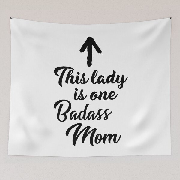 Item preview, This Lady is One Badass Mom designed and sold by niftyhub.