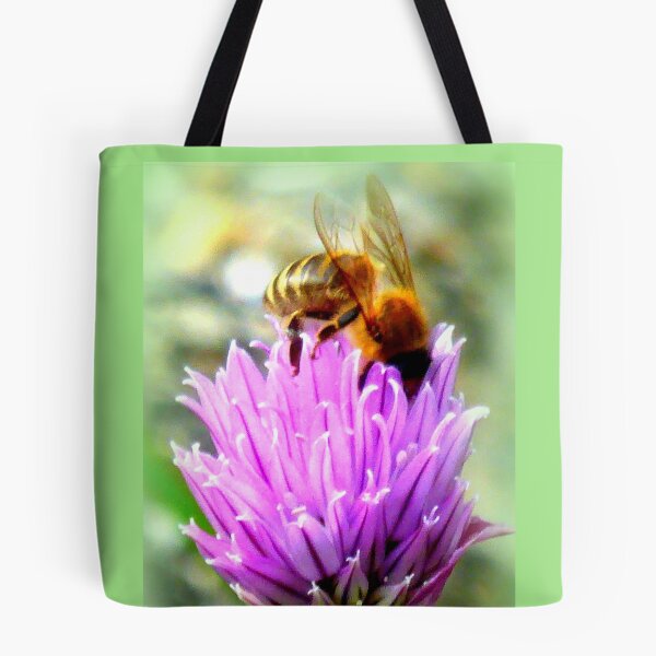 Item preview, Bee on chive flower designed and sold by angel1.