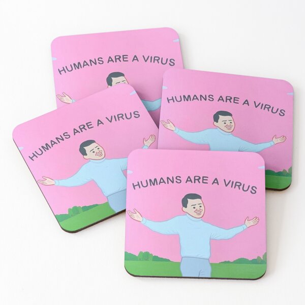 Item preview, los humanos son un meme de virus designed and sold by vlctorlam.
