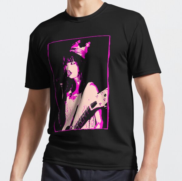 Kim Shattuck Singer Of The Muffs & The Pixies Vintage Mens T-Shirt Black Tee Kim Shattuck Singer Of The Muffs & The Pixies Vintage Mens T-Shirt Black Tee