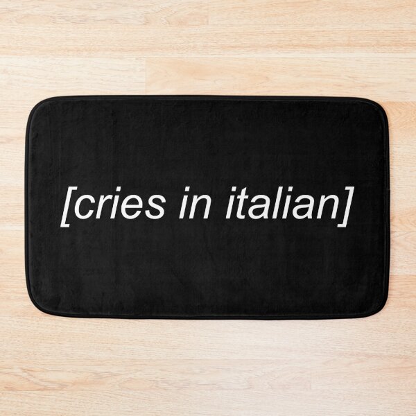 Item preview, Cries In Italian Language designed and sold by Sour Soul.