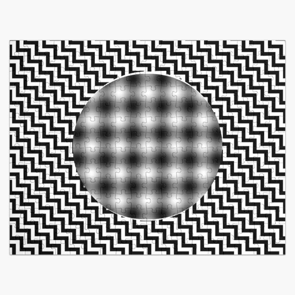Psychedelic Hypnotic Visual Illusion Jigsaw Puzzle