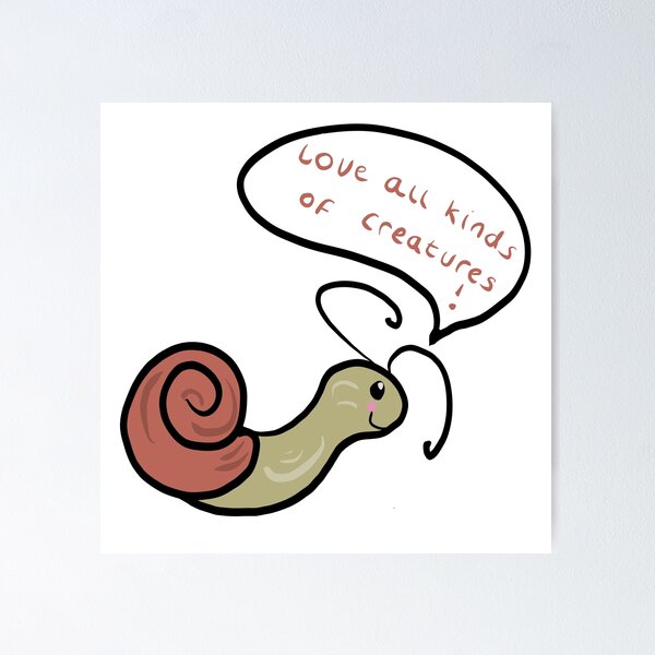 Item preview, Snail designed and sold by Ellbeemae.