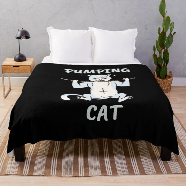 Item preview, Blue Pumping cat designed and sold by GLwithUs.