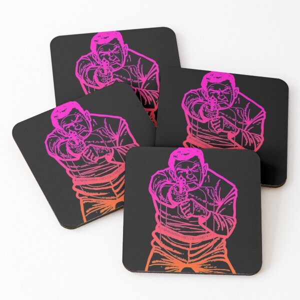 Item preview, THE THUG - CLASSIC SHOOTING TARGET - BRIGHT ORANGE PINK designed and sold by ammo-shop.