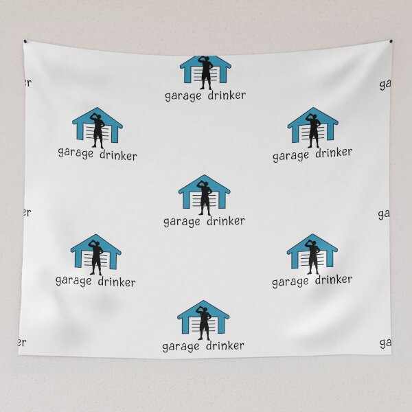 Item preview, Garage Drinker designed and sold by SportyDogShop.