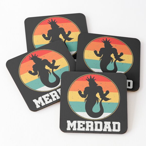 Item preview, Merdad Father Security Merman Underwater Sea Daddy Gift designed and sold by MertieStark.