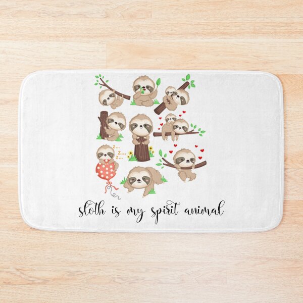 Item preview, sloth is my spirit animal, funny Sloths shirt  designed and sold by PURPLESHORT.